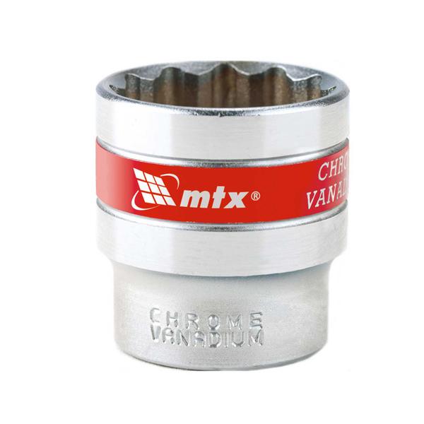 Imagem de Soquete Estriado 1/2 08 Mm Aço Cromo Vanadium F.l - Mtx