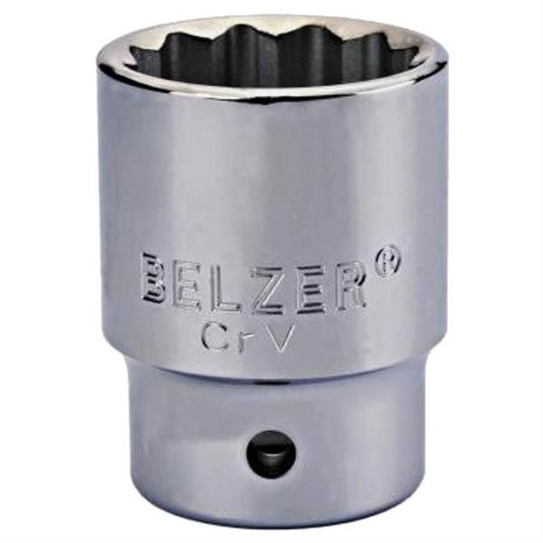 Soquete Estriado Encaixe 3/8" 9mm CRV - 203004BBR - BELZER Imagem de Soquete Estriado Encaixe 3/8" 9mm CRV - 203004BBR - BELZER