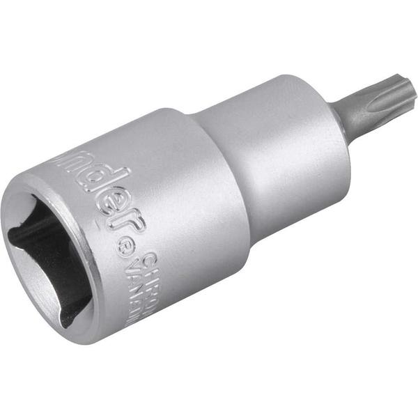 Imagem de Soquete Hexalobular Macho T-27 Encaixe 1/2" VONDER