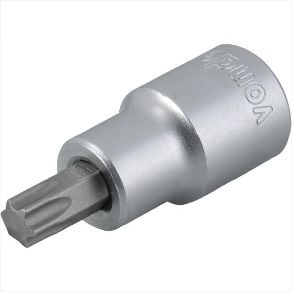 Imagem de Soquete hexalobular macho T-50 encaixe 1/2" - Vonder