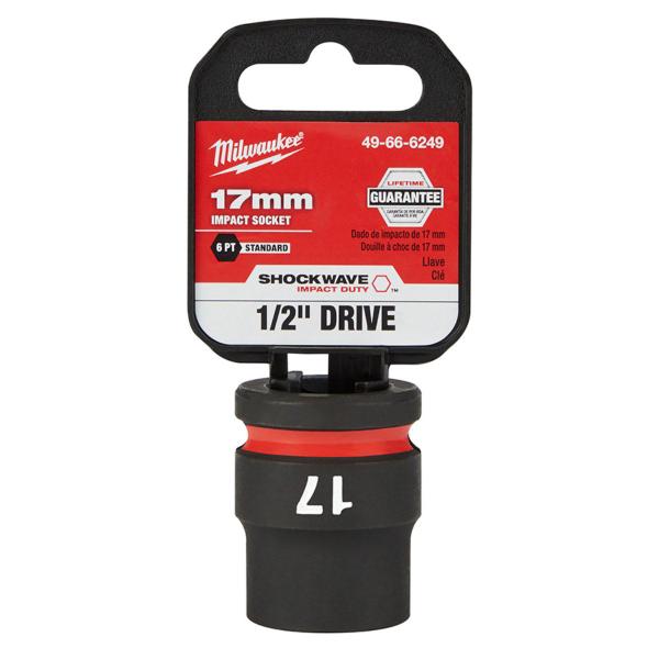 Imagem de Soquete Impacto D 1/2" X 17Mm X 48Mm 49-66-6249 - Milwaukee