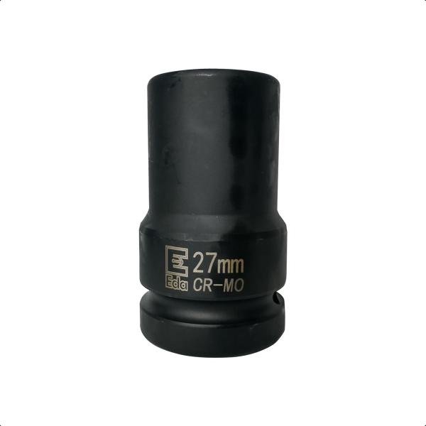 Imagem de Soquete Longo De Impacto Sextavado 27mm x 1”Pol Aço CR-MO