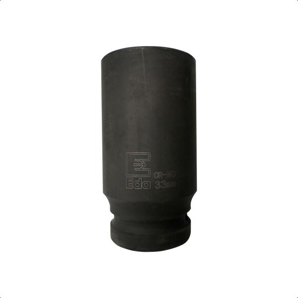 Imagem de Soquete Longo De Impacto Sextavado 33mm x 3/4”Pol Aço CR-MO