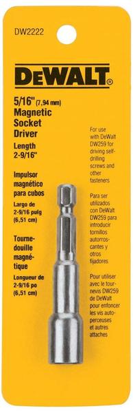 Imagem de Soquete magnetico 5/16" dw2222b dewalt