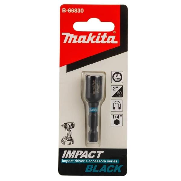 Imagem de Soquete Magnético de 8mm Encaixe 1/4 Makita B-66830