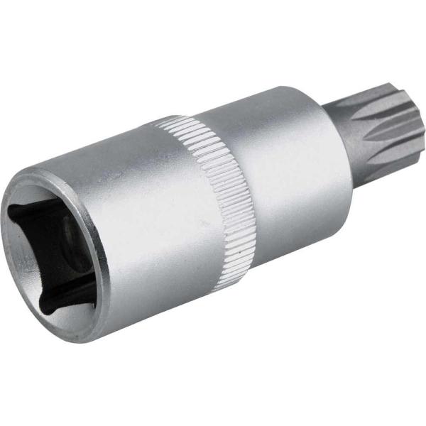 Imagem de Soquete Multidentado Encaixe 1/2'' 12mm Curto CRV Vonder