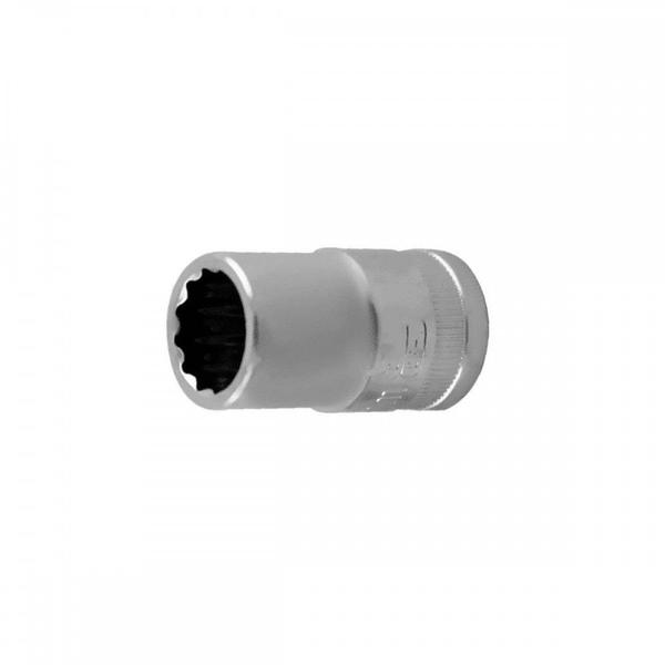 Soquete Sata Encaixe Estriado 1/2'' 13Mm St13604Sc Imagem de Soquete Sata Encaixe Estriado 1/2'' 13Mm St13604Sc