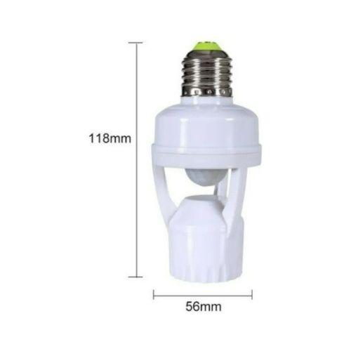 Imagem de Soquete Sensor De Presença Com Fotocélula Para Lâmpada