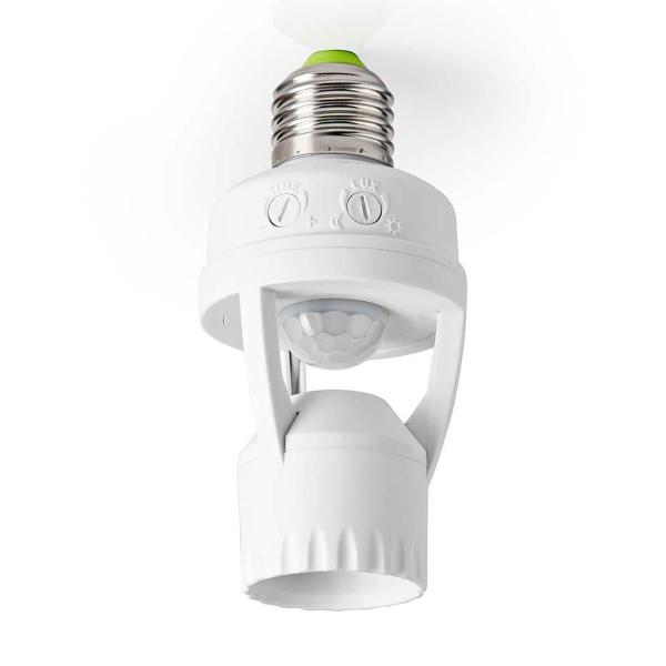 Soquete Sensor De Presença Lâmpada Bocal E27 Movimento 360º - Bellator Imagem de Soquete Sensor De Presença Lâmpada Bocal E27 Movimento 360º