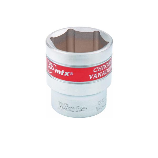 Soquete Sextavado 1/2 21 Mm Aço Cromo Vanadium F.l- Mtx Imagem de Soquete Sextavado 1/2 21 Mm Aço Cromo Vanadium F.l- Mtx
