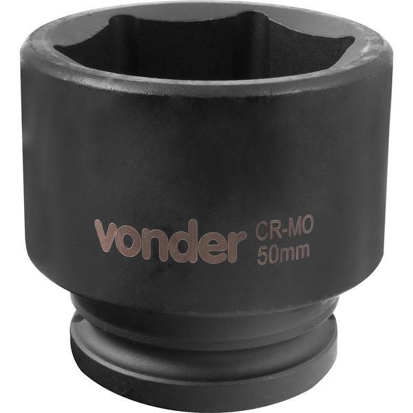 Imagem de Soquete Sextavado de Impacto enc 3/4" 50mm Aço Cromo Vonder