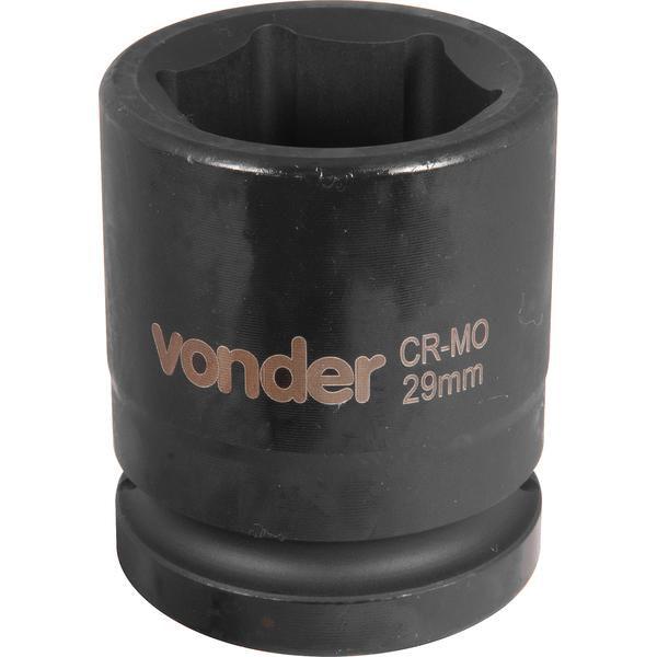 Imagem de Soquete Sextavado de Impacto Encaixe 3/4" 29mm Aço Cromo  - Vonder