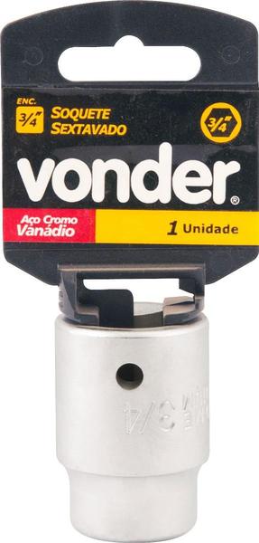 Imagem de Soquete Sextavado Encaixe 3/4"(Ay) 1.3/8" Vonder