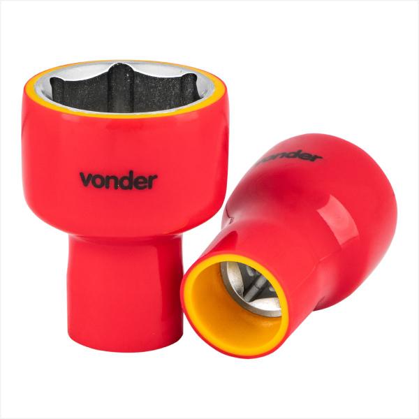 Imagem de Soquete sextavado isolado encaixe de 1/2" 32,0 mm IEC60900 - Vonder