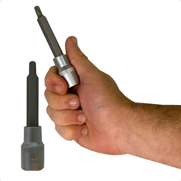 Imagem de Soquete Torx Longo Com Encaixe 1/2 Polegada T40