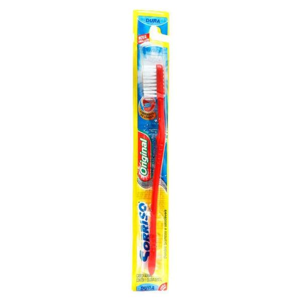Sorriso escova dental original dura com 1 unidade - COLGATE-PALMOLIVE Imagem de Sorriso escova dental original dura com 1 unidade
