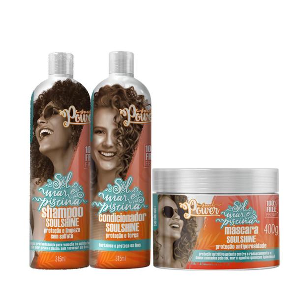 Imagem de Soul Power Soulshine Sh 315ml + Cond 315ml + Masc 400ml