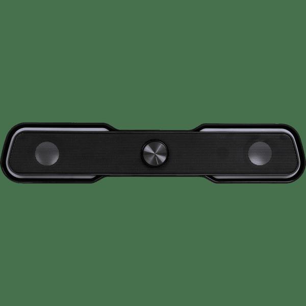 Imagem de Soundbar gamer usb rgb 6w rms black hawk fortrek preto