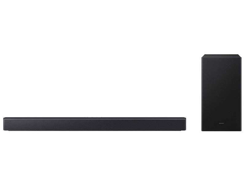 Soundbar Samsung HW-B450F 2.1 Canais Bluetooth com Subwoofer 300W Preto Soundbar Samsung HW-B450F 2.1 Canais Bluetooth com Subwoofer 300W Preto