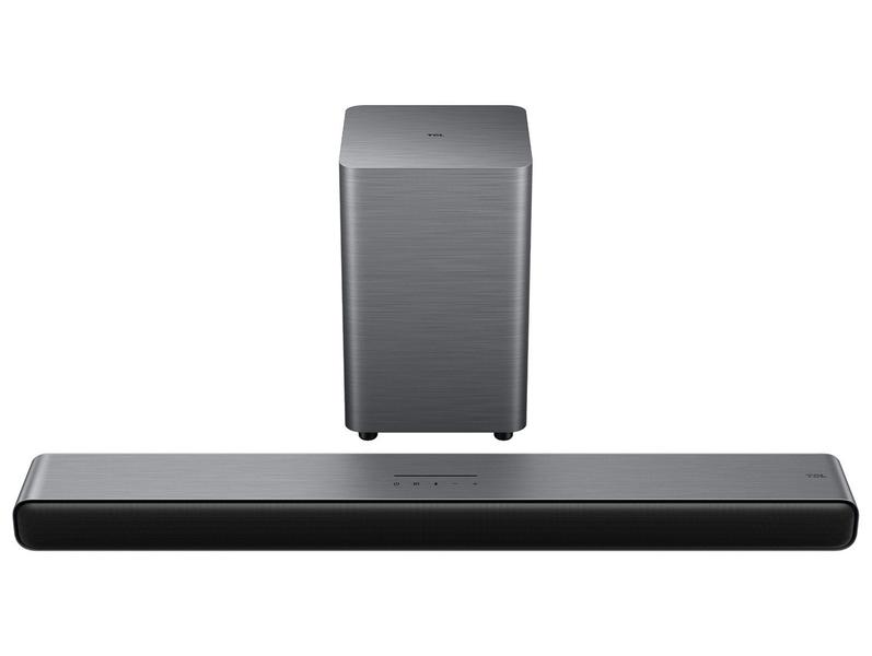 Soundbar TCL S55H 2.1 Canais Bluetooth com Subwoofer sem Fio 120W Soundbar TCL S55H 2.1 Canais Bluetooth com Subwoofer sem Fio 120W