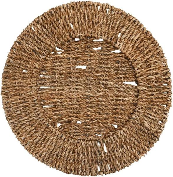 Imagem de Sousplat Em Rattan Natural 32cm YK1505 Mimo Style