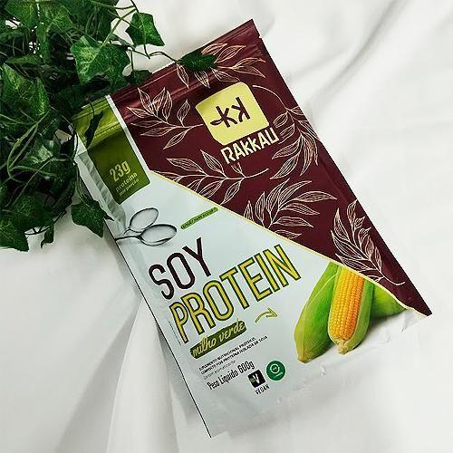 Imagem de Soy Protein Milho Verde Vegana Rakkau 600g