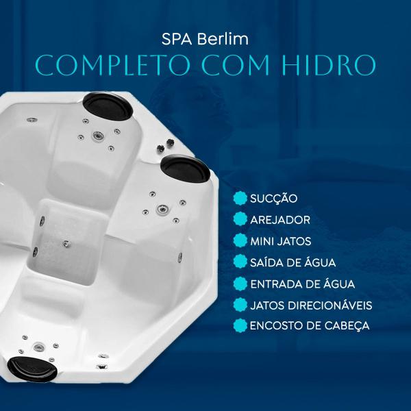 Imagem de Spa Redondo Berlim COMPLETO com hidro