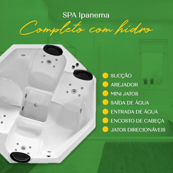 Imagem de Spa Redondo Ipanema COMPLETO com hidro