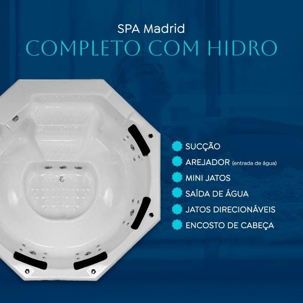 Imagem de Spa Redondo Madrid COMPLETO com hidro