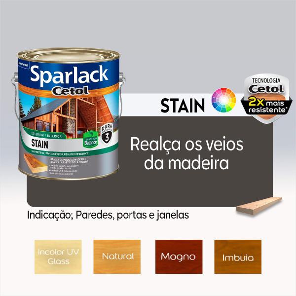 Imagem de Sparlack Stain Cetol Natural Balance Acetinado 3,6l -  Imbuia