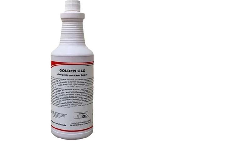 Imagem de Spartan Golden Glo Detergente Neutro Concentrado Louças - 1L