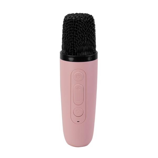 Imagem de Speaker Midi Pro MDP-005 - USB/Aux/SD - Bluetooth - 5W - com 2X Microfones - Rosa