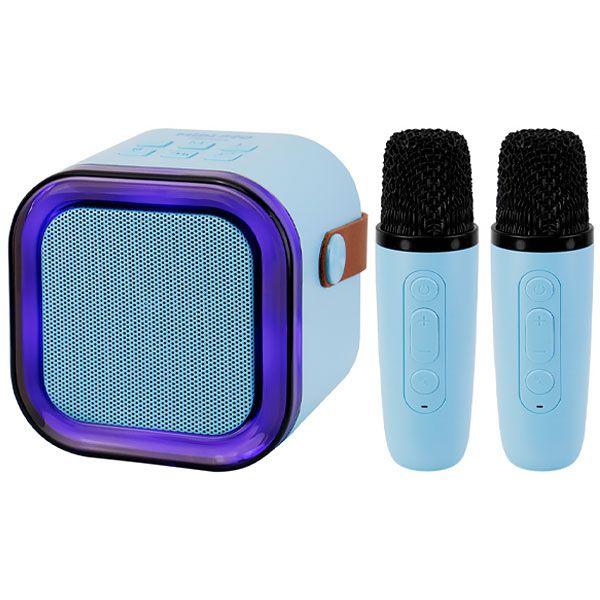 Imagem de Speaker Midi Pro MDP005 6 Watts com Bluetooth/Auxiliar/Micro SD - Azul