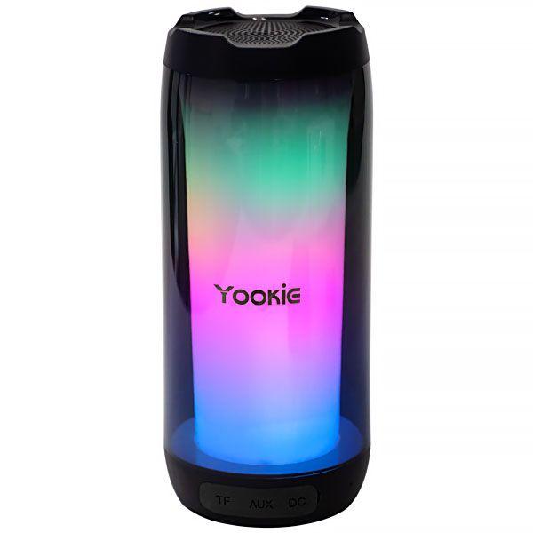 Imagem de Speaker Yookie YE08 5 Watts com Bluetooth/Auxiliar/Micro SD - Preto