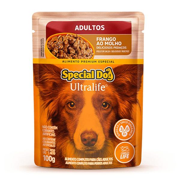 Special dog sache adulto frango 100g Imagem de Special dog sache adulto frango 100g