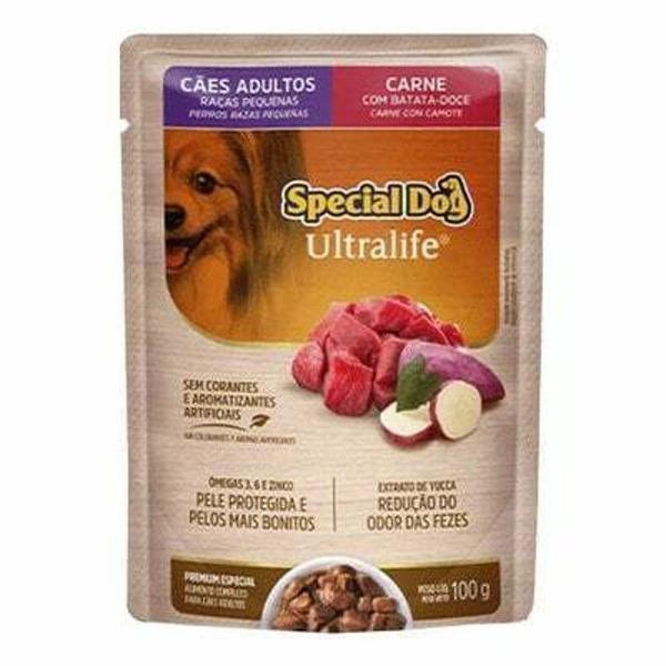 Special dog sache racas peq carne 100gr Imagem de Special dog sache racas peq carne 100gr