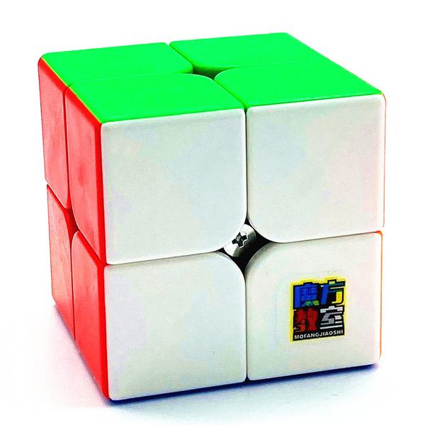 Speed Cube Bokefenuo Moyu Meilong 2x2 M sem adesivo magnético Imagem de Speed Cube Bokefenuo Moyu Meilong 2x2 M sem adesivo magnético