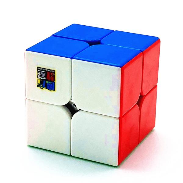 Speed Cube Bokefenuo Moyu Meilong 2x2 M sem adesivo magnético Imagem de Speed Cube Bokefenuo Moyu Meilong 2x2 M sem adesivo magnético