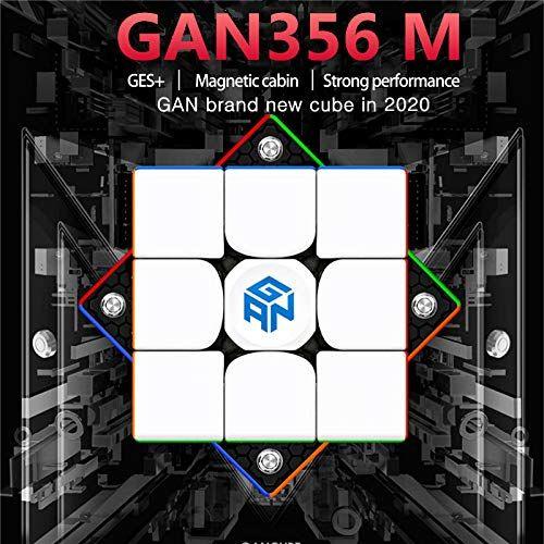 Imagem de Speed Cube BromoCube Gan 356 M 3x3 Magnético Sem Adesivo