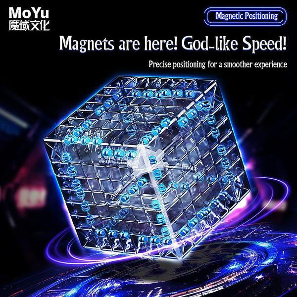 Imagem de Speed Cube LiangCuber Moyu Meilong 7M V2 7x7 Magnético 2023