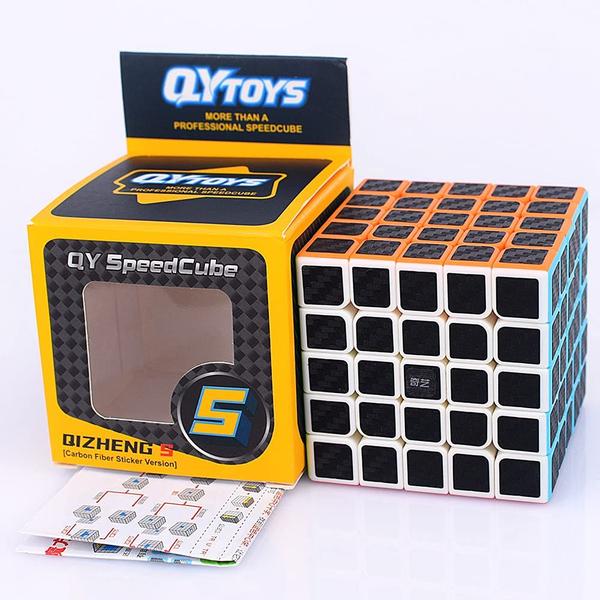 Imagem de Speed Cube LiangCuber QY Toys Qizheng S 5x5 Fibra de carbono