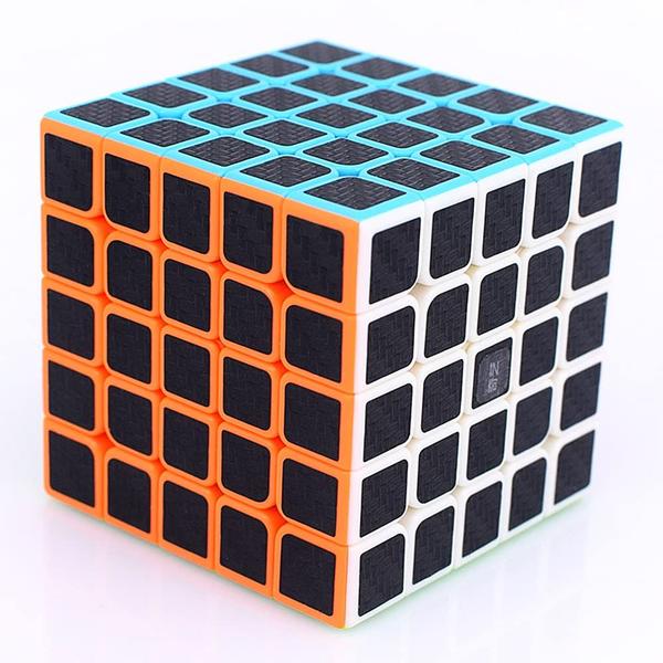 Imagem de Speed Cube LiangCuber QY Toys Qizheng S 5x5 Fibra de carbono