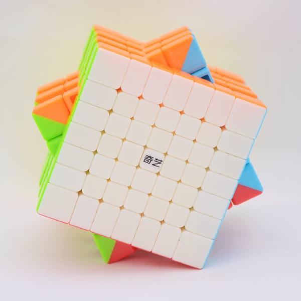 Imagem de Speed Cube Puzzle Bukefuno QY Qixing 7x7 Magic Stickerless