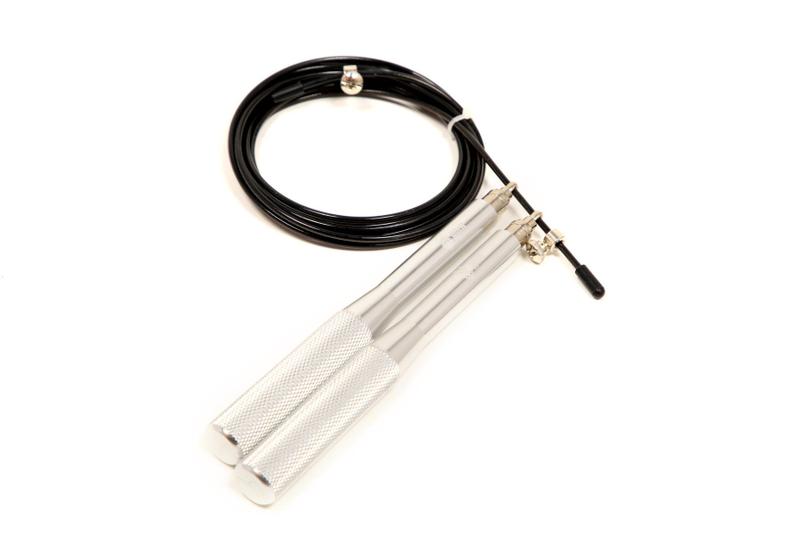 Imagem de Speed Rope Corda De Pular Aluminio Profissional Prata Odin Fit