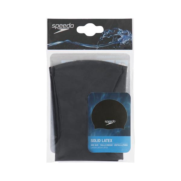 Speedo Unisex Swim Cap Látex Speedo Preto Um Tamanho Imagem de Speedo Unisex Swim Cap Látex Speedo Preto Um Tamanho
