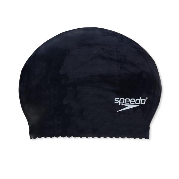 Speedo Unisex Swim Cap Látex Speedo Preto Um Tamanho Imagem de Speedo Unisex Swim Cap Látex Speedo Preto Um Tamanho
