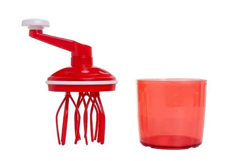 Imagem de Speedy chef 1,2L Tupperware vermelho (Batedor de clara em neve/mousse)