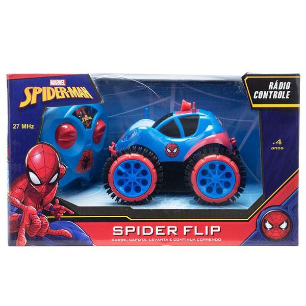 Imagem de Spider flip - veículo rádio controlado spider man 3 funções