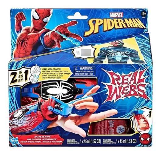 Imagem de SpiderMan Lançador De Teia Supremo Homem Aranha Real Webs 2 Em 1 - Hasbro