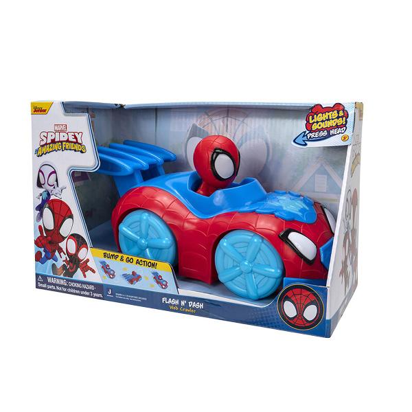 Imagem de Spidey - Carrinho de 20cm com Luz e Som